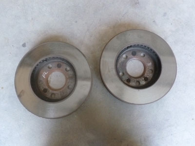 1995 Chevy Camaro - Front Disc Brakes Rotors Vented (Pair)5